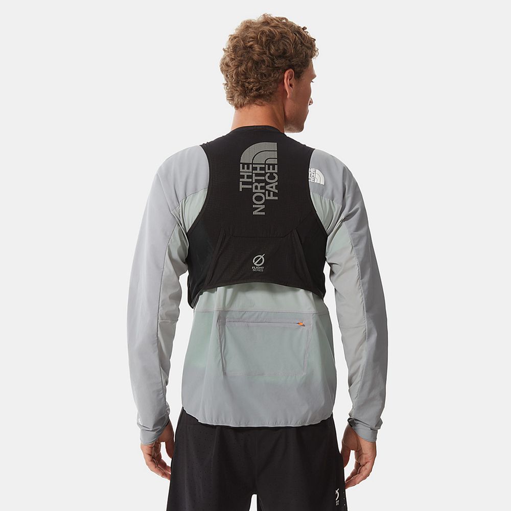 The North Face Vests Mens Australia - The North Face Race Day 8L Black Running & Training (HAZ-78043